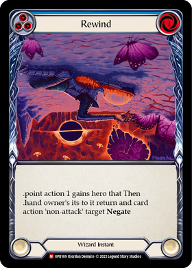 Rewind (Alternate Art) [UPR169] [Uprising] Rainbow Foil