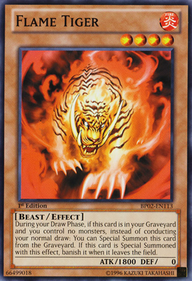 Flame Tiger [BP02-EN113] Common - Duel Kingdom