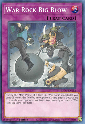 War Rock Big Blow [LIOV-EN092] Common - Duel Kingdom