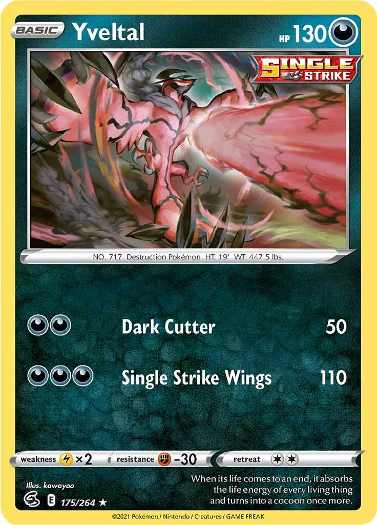 Yveltal (175/264) [Sword & Shield: Fusion Strike] - Duel Kingdom