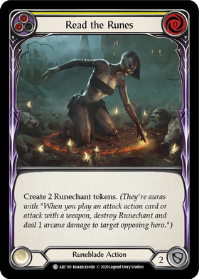 Read the Runes (Yellow) [ARC110] Unlimited Normal - Duel Kingdom