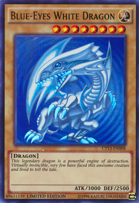 Blue-Eyes White Dragon [CT13-EN008] Ultra Rare - Duel Kingdom