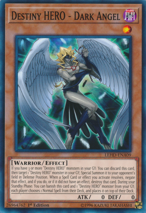 Destiny Hero - Dark Angel [LEHD-ENA09] Common - Duel Kingdom