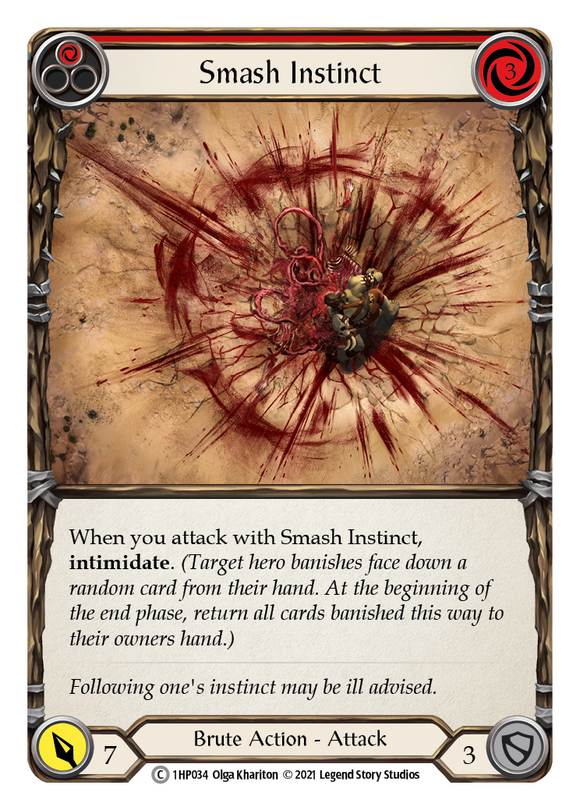Smash Instinct (Red) [1HP034]