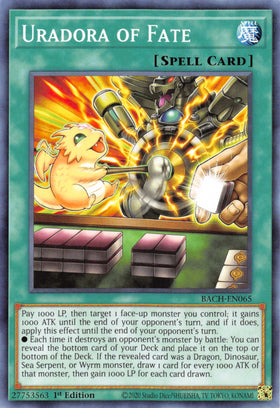 Uradora of Fate [BACH-EN065] Common - Duel Kingdom