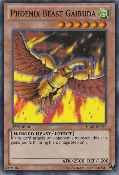 Phoenix Beast Gairuda [HA07-EN033] Super Rare - Duel Kingdom
