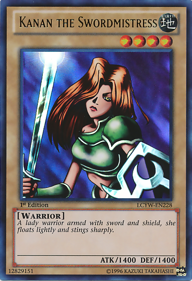 Kanan the Swordmistress [LCYW-EN228] Ultra Rare - Duel Kingdom