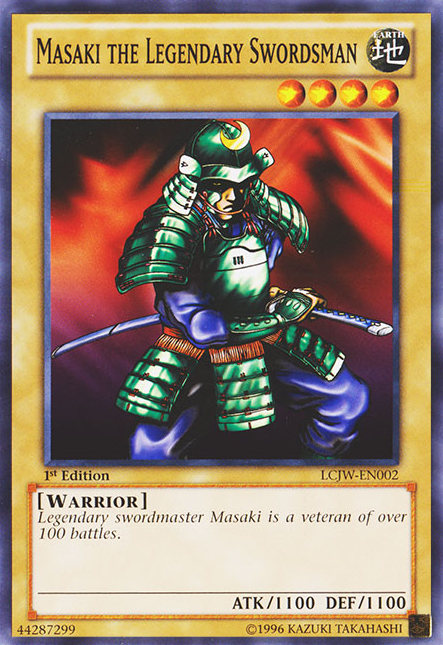 Masaki the Legendary Swordsman [LCJW-EN002] Common - Duel Kingdom