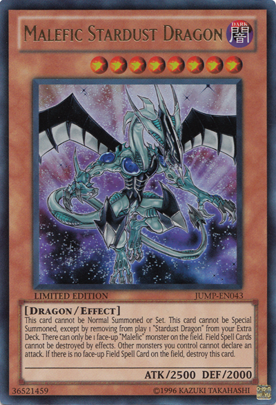 Malefic Stardust Dragon [JUMP-EN043] Ultra Rare - Duel Kingdom