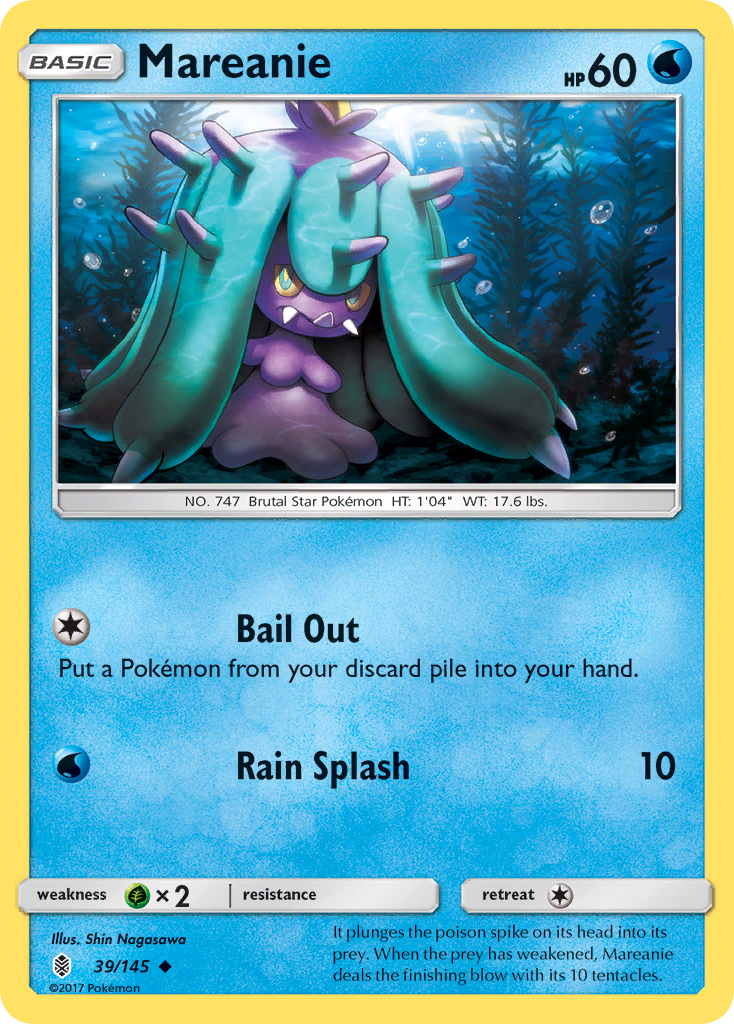 Mareanie (39/145) [Sun & Moon: Guardians Rising] - Duel Kingdom