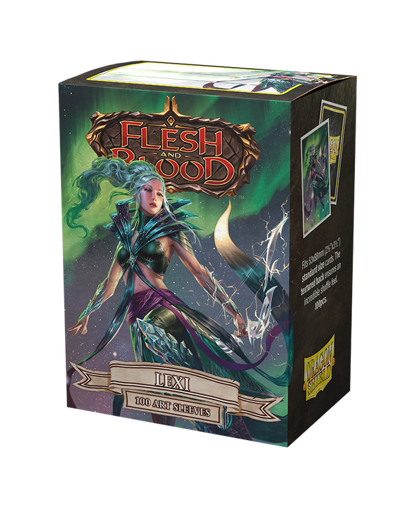 100ct Matte Art Dragon Shield Sleeves - Lexi