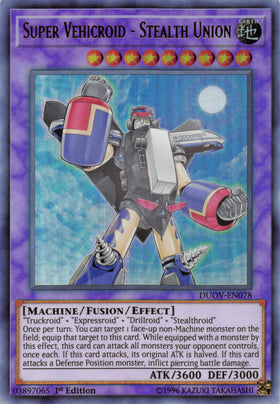 Super Vehicroid - Stealth Union [DUOV-EN078] Ultra Rare