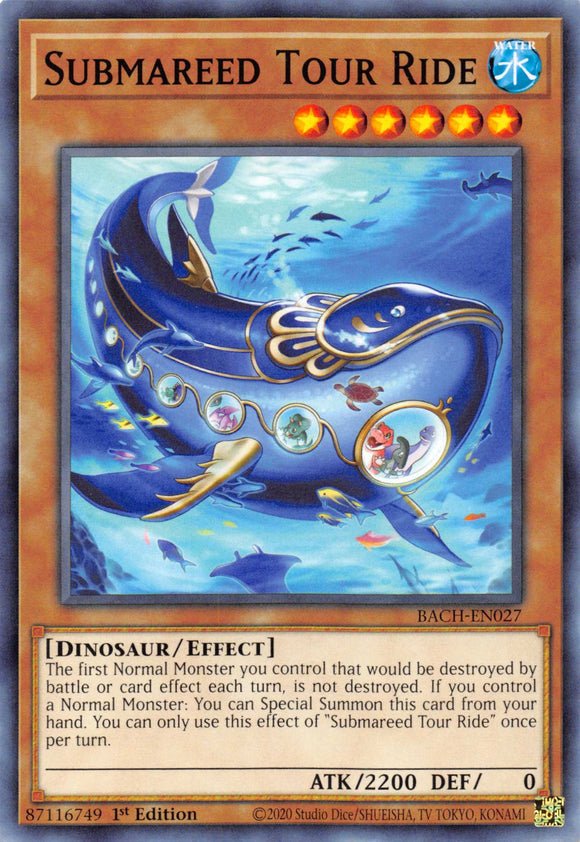 Submareed Tour Ride [BACH-EN027] Common - Duel Kingdom