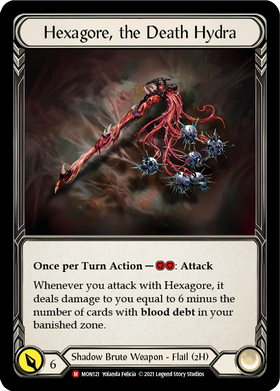 Hexagore, the Death Hydra [MON121] 1st Edition Normal - Duel Kingdom