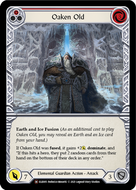 Oaken Old [U-ELE005] Unlimited Rainbow Foil - Duel Kingdom