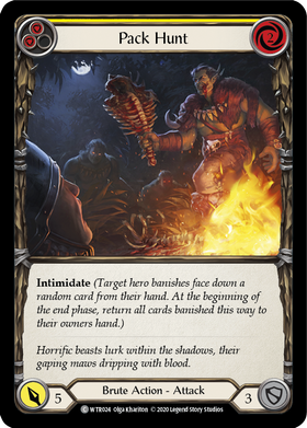 Pack Hunt (Yellow) [WTR024] Unlimited Normal - Duel Kingdom