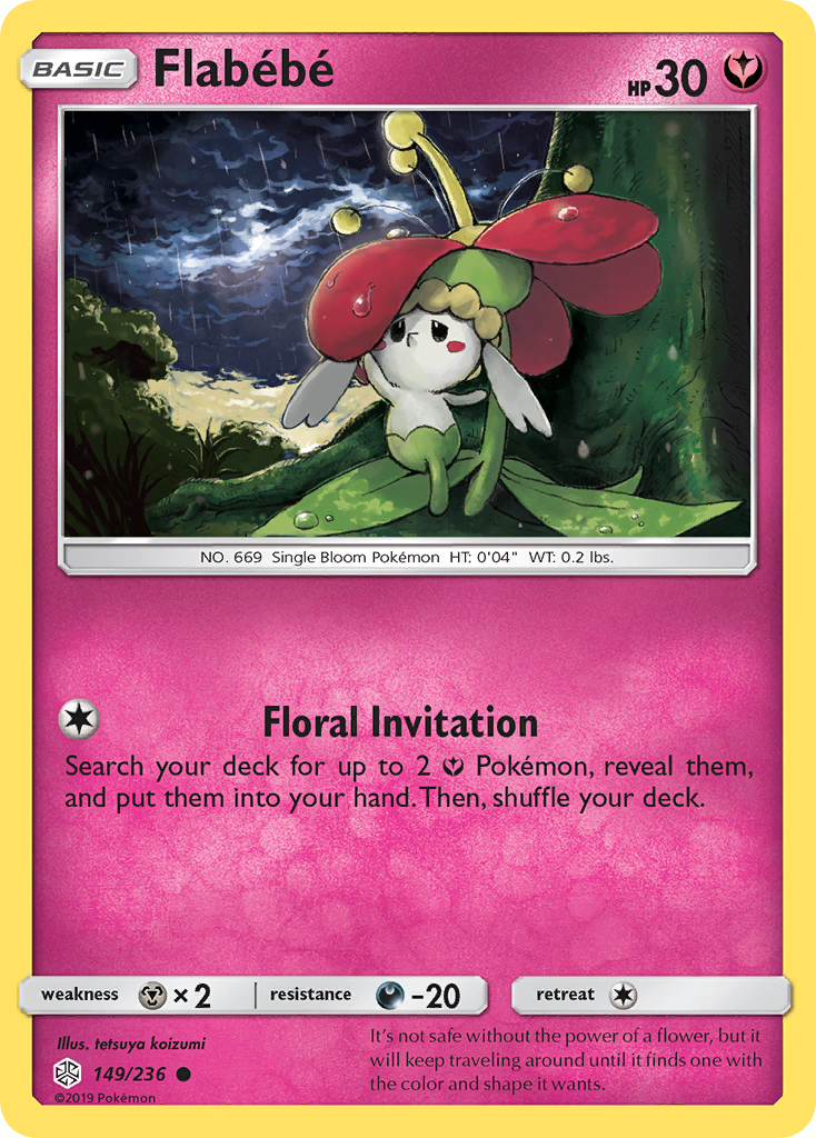 Flabebe (149/236) [Sun & Moon: Cosmic Eclipse] - Duel Kingdom