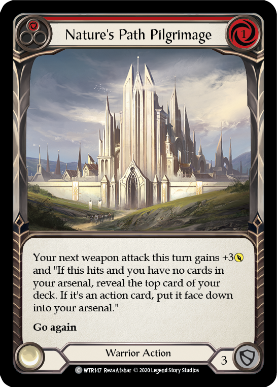 Nature's Path Pilgrimage (Red) [WTR147] Unlimited Normal - Duel Kingdom