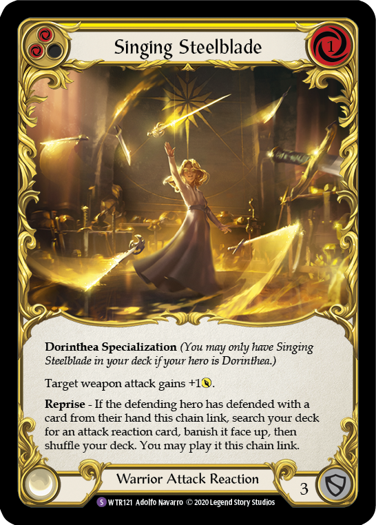 Singing Steelblade [WTR121] Unlimited Normal - Duel Kingdom