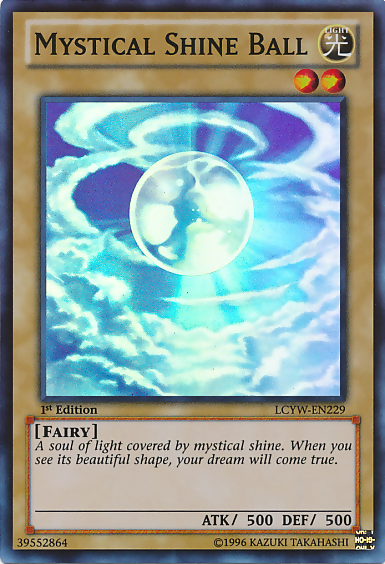 Mystical Shine Ball [LCYW-EN229] Super Rare - Duel Kingdom