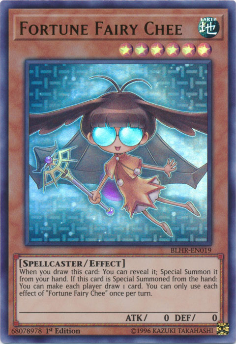 Fortune Fairy Chee [BLHR-EN019] Ultra Rare - Duel Kingdom