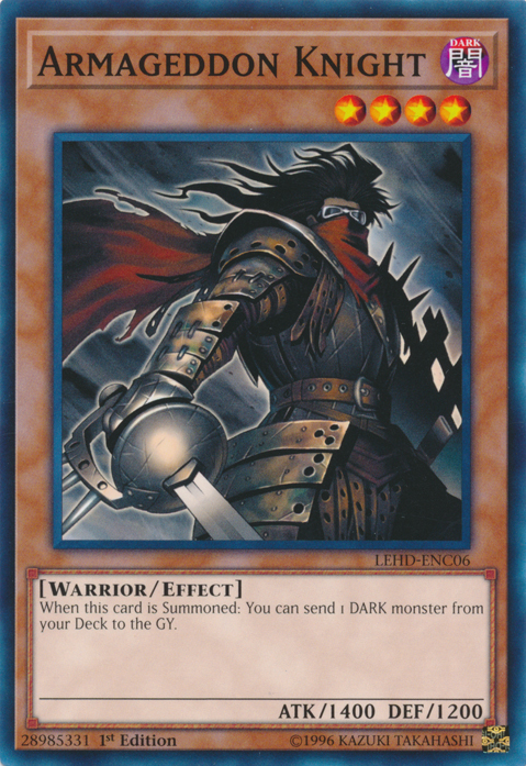 Armageddon Knight [LEHD-ENC06] Common - Duel Kingdom