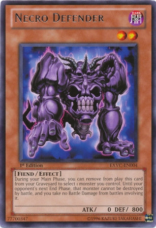 Necro Defender [EXVC-EN004] Rare - Duel Kingdom