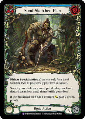 Sand Sketched Plan [WTR009] Unlimited Rainbow Foil - Duel Kingdom