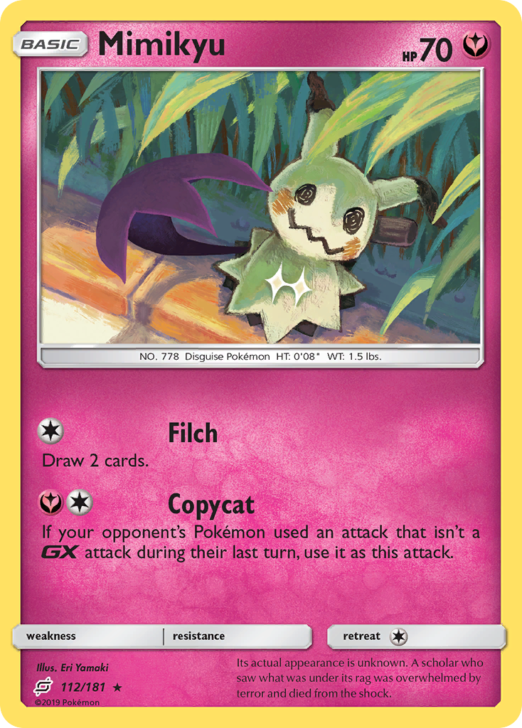 Mimikyu (112/181) [Sun & Moon: Team Up] - Duel Kingdom