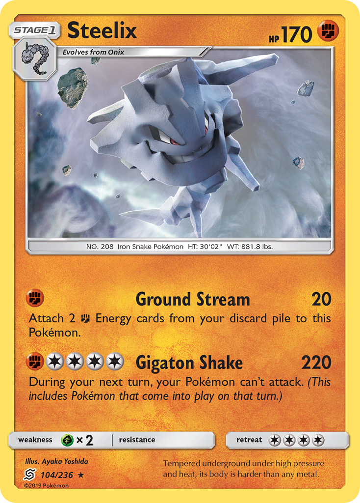 Steelix (104/236) [Sun & Moon: Unified Minds] - Duel Kingdom