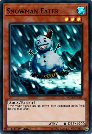 Snowman Eater [AC18-EN008] Super Rare - Duel Kingdom