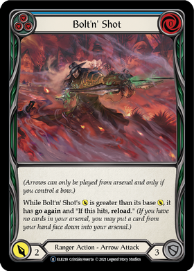 Bolt'n' Shot (Blue) [U-ELE218] Unlimited Normal - Duel Kingdom