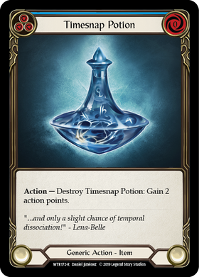Timesnap Potion [WTR172-R] Alpha Print Normal - Duel Kingdom