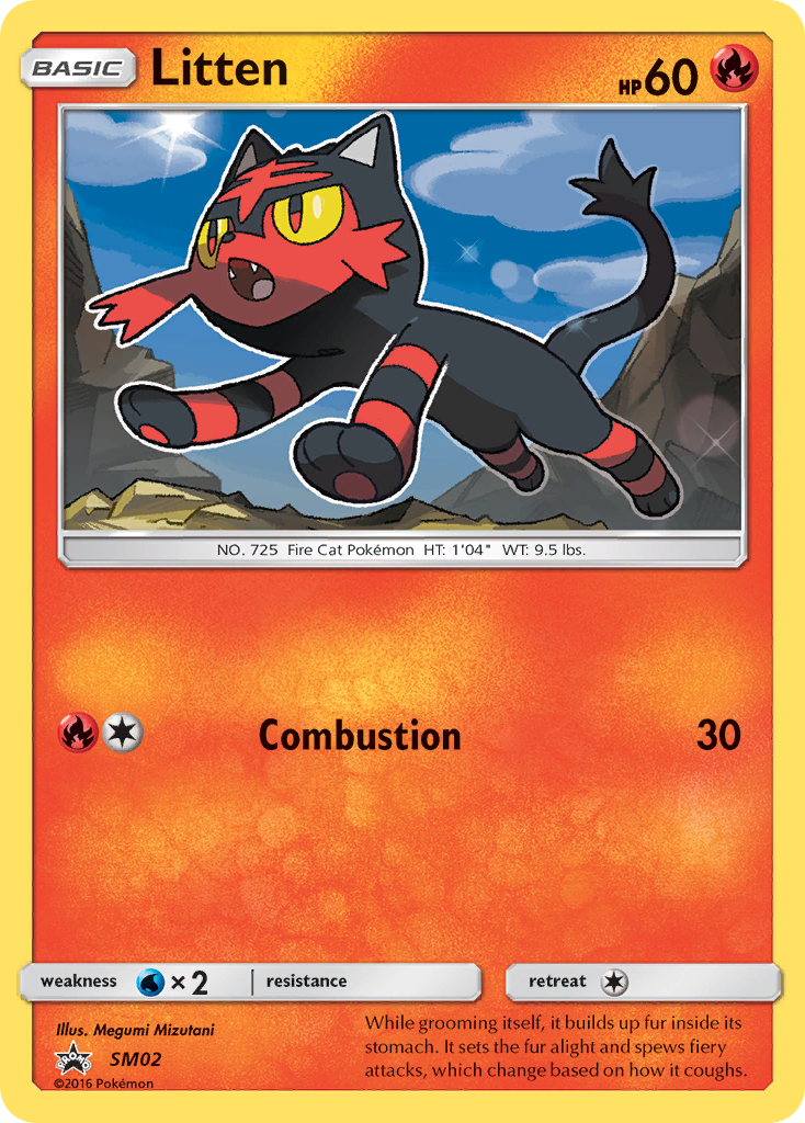 Litten (SM02) [Sun & Moon: Black Star Promos] - Duel Kingdom