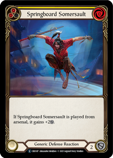 Springboard Somersault [CRU187] Unlimited Normal - Duel Kingdom