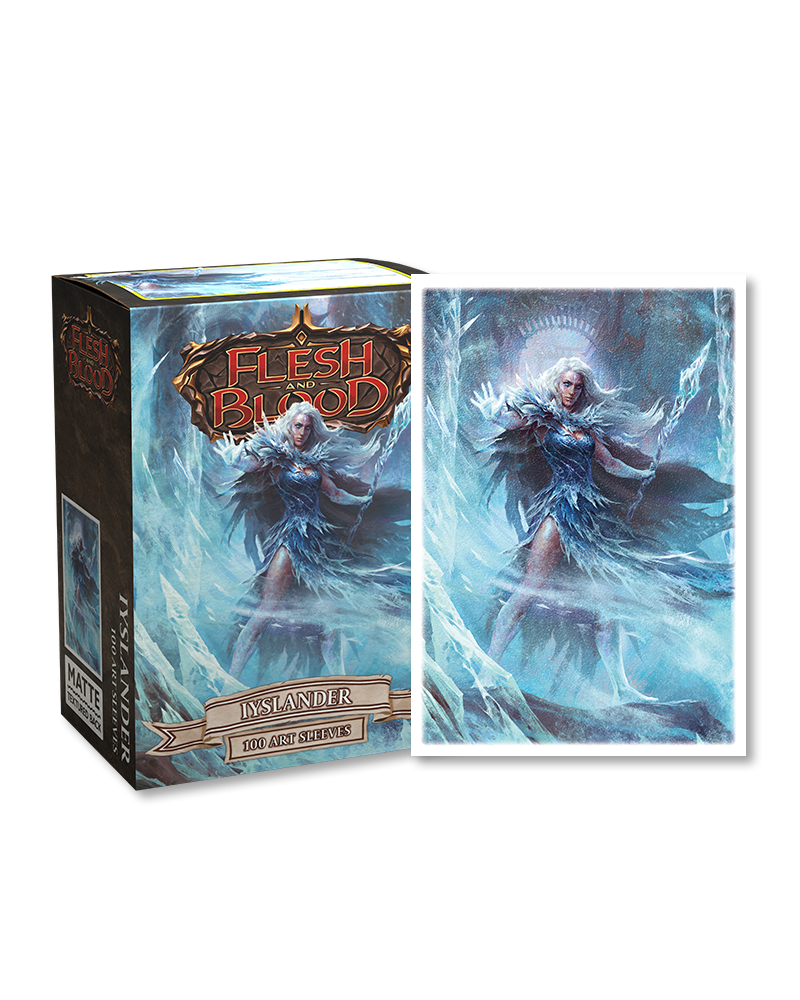 100ct Matte Art Dragon Shield Sleeves - Iyslander