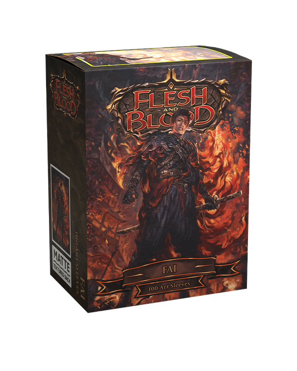 100ct Matte Art Dragon Shield Sleeves - Fai
