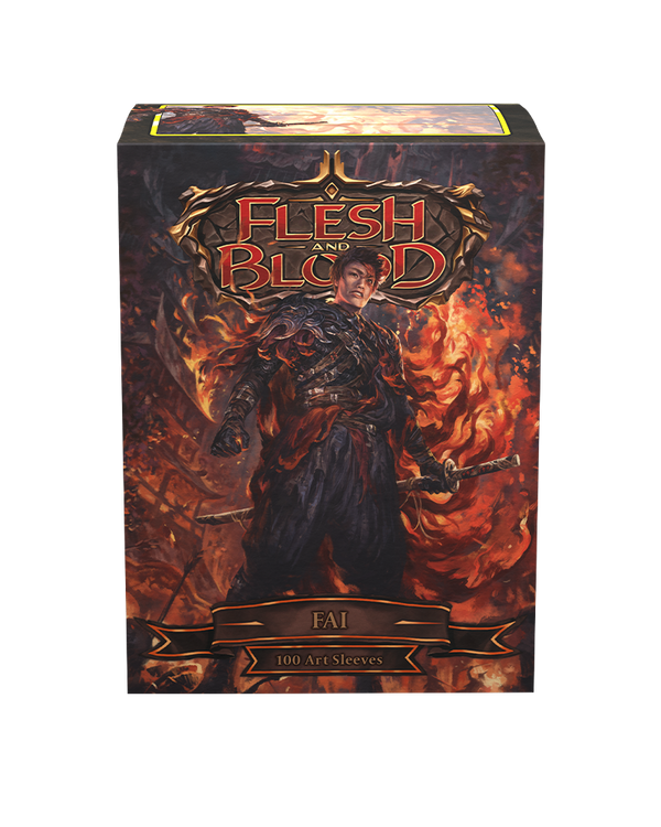 100ct Matte Art Dragon Shield Sleeves - Fai