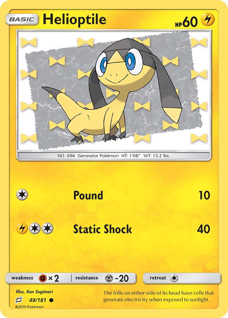 Helioptile (49/181) [Sun & Moon: Team Up] - Duel Kingdom