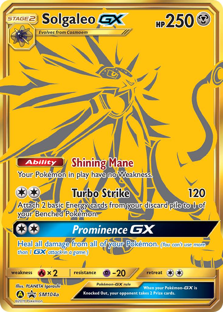 Solgaleo GX (SM104a) [Sun & Moon: Black Star Promos] - Duel Kingdom