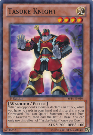 Tasuke Knight [SP14-EN010] Starfoil Rare - Duel Kingdom