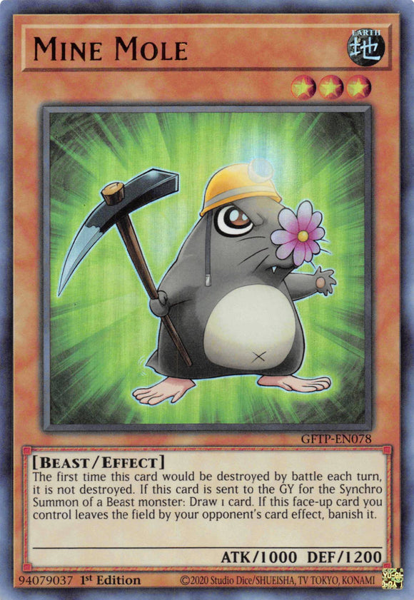 Mine Mole [GFTP-EN078] Ultra Rare