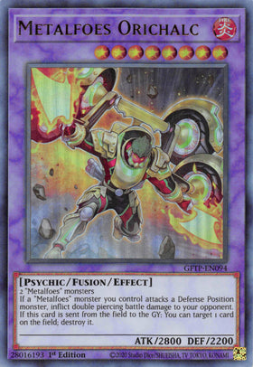 Metalfoes Orichalc [GFTP-EN094] Ultra Rare