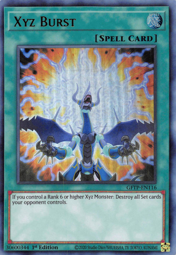 Xyz Burst [GFTP-EN116] Ultra Rare
