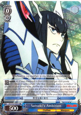 Satsuki's Ambition (KLK/S27-E071 RR) [KILL la KILL]