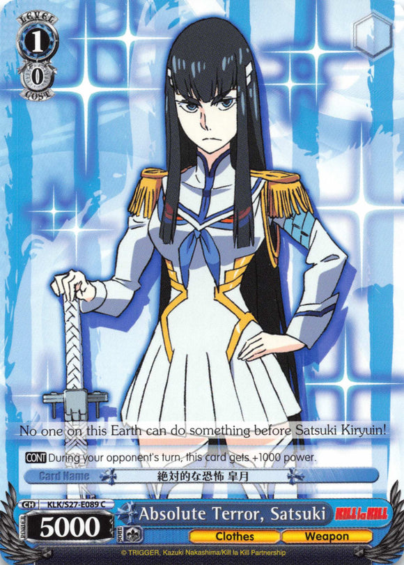 Absolute Terror, Satsuki (KLK/S27-E089 C) [KILL la KILL]