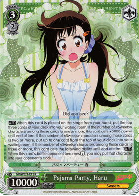 Pajama Party, Haru (NK/WE22-E12) (Parallel Foil) [NISEKOI Extra Booster]