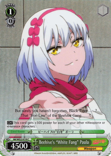 Beehive's "White Fang" Paula (NK/WE22-E19) (Parallel Foil) [NISEKOI Extra Booster]