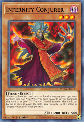 Infernity Conjurer [PHRA-EN016] Common