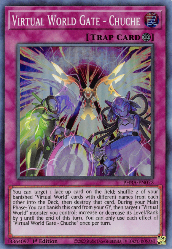 Virtual World Gate - Chuche [PHRA-EN072] Super Rare